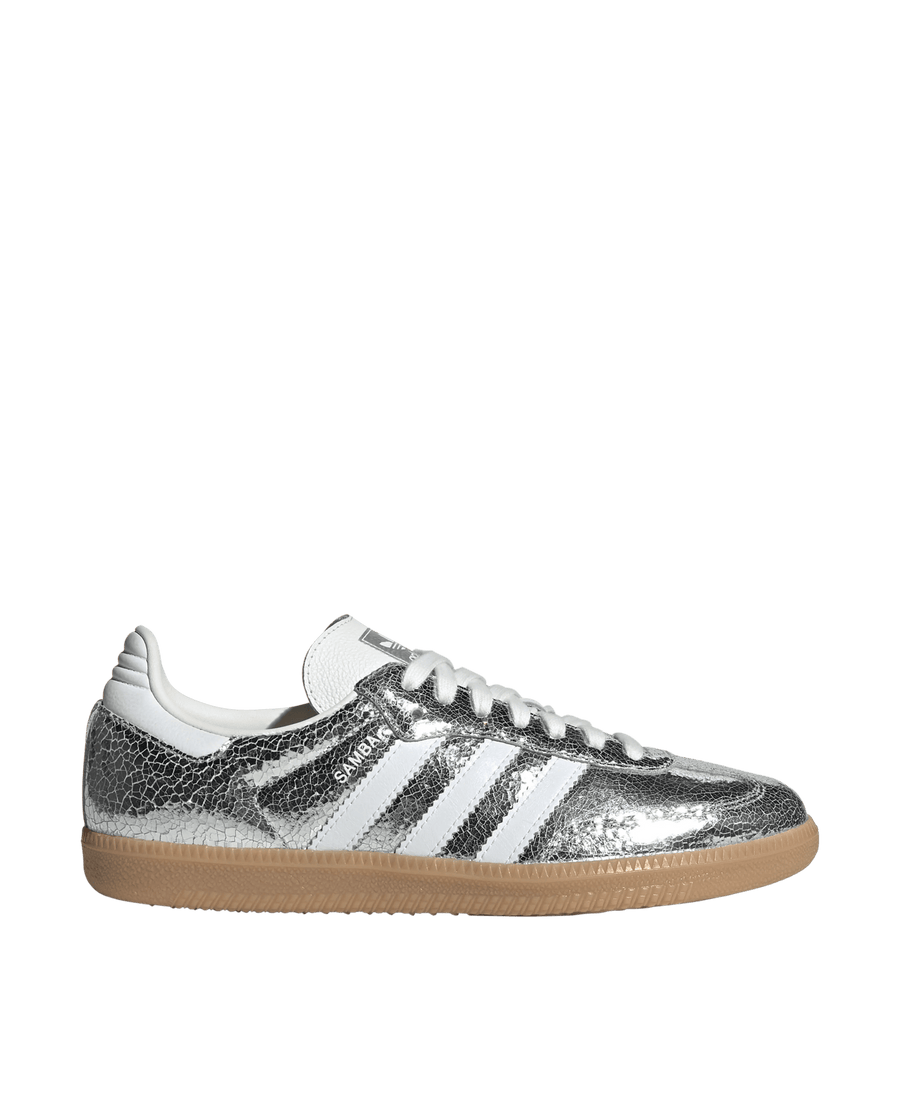 adidas Samba OG WMNS (Silver Metallic/Cloud White/Core White) - Patta