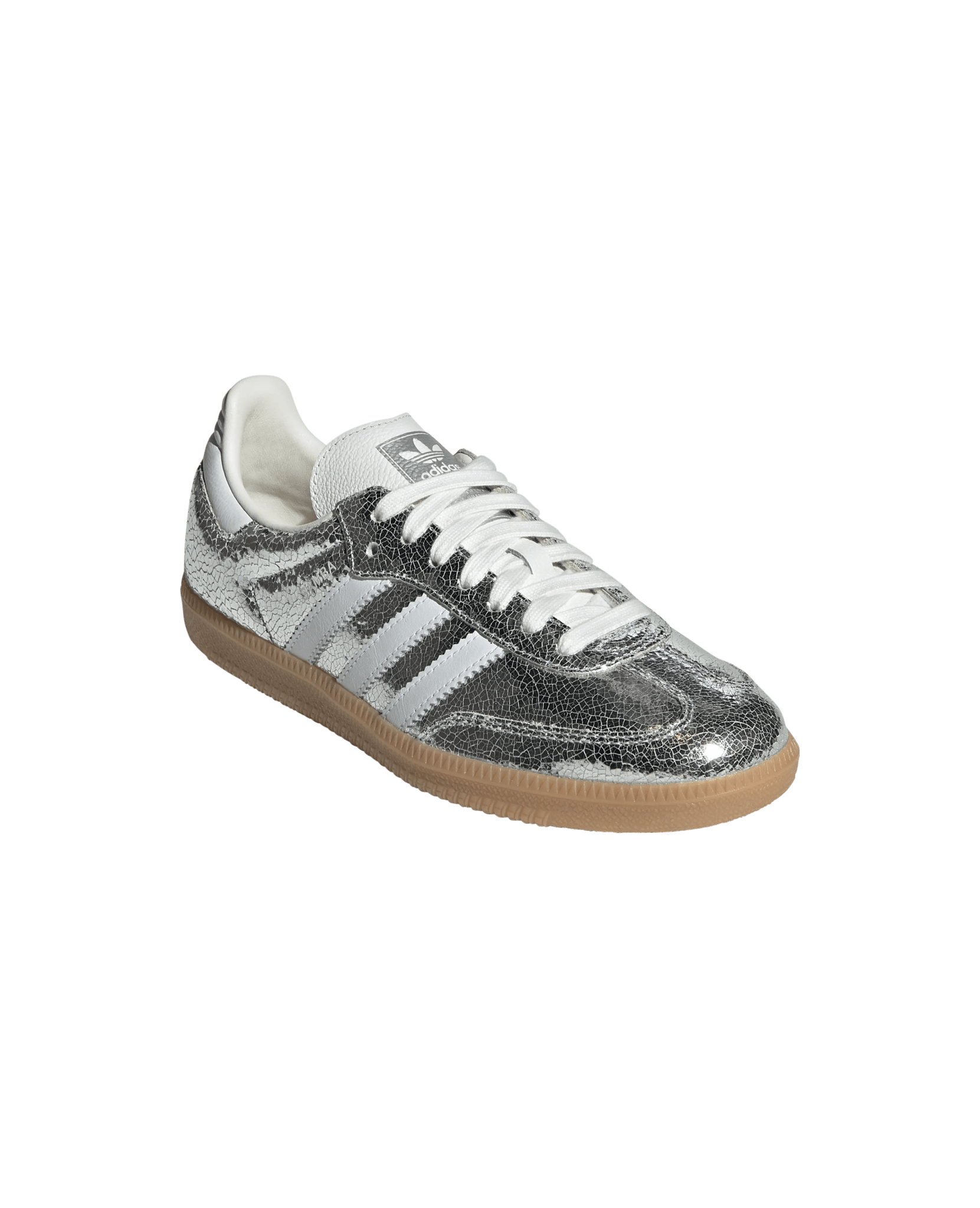 adidas Samba OG WMNS (Silver Metallic/Cloud White/Core White) - Patta