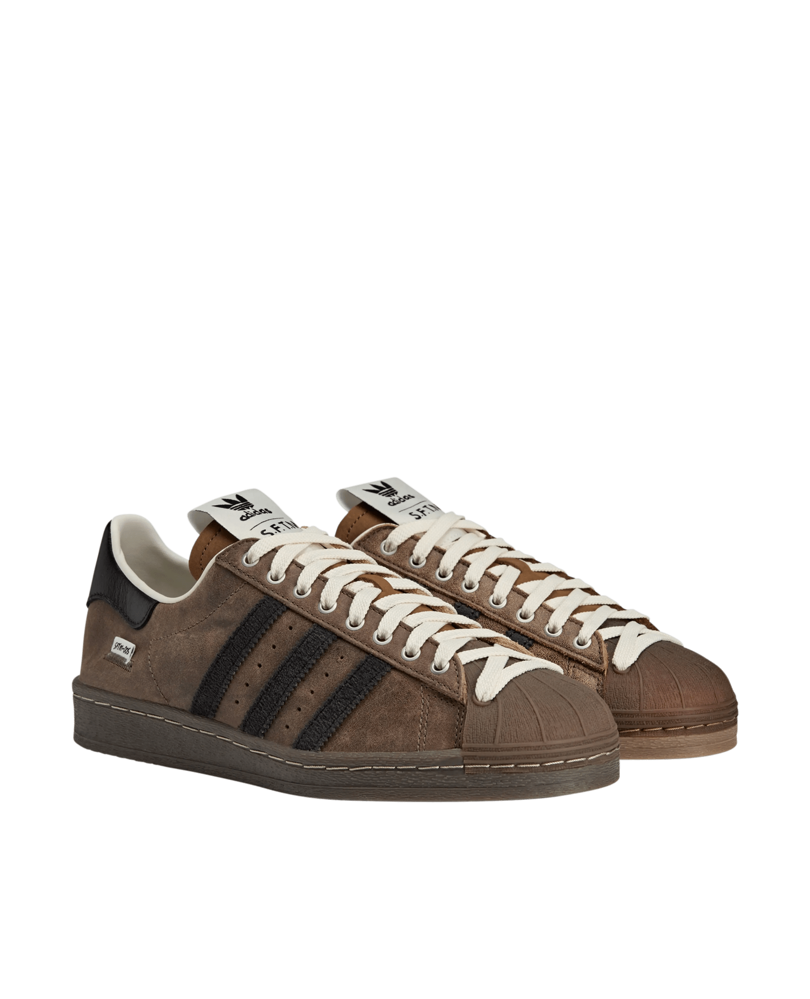 adidas SUPERSTAR 82 SFTM 'Brown' - Patta