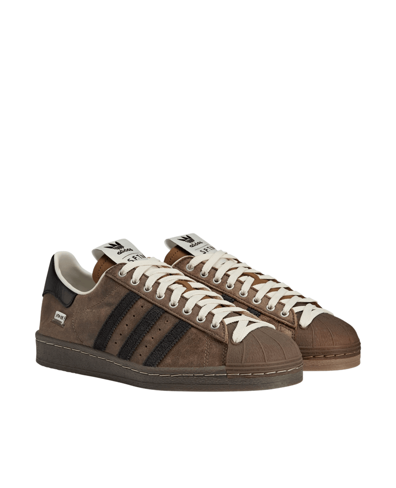 adidas SUPERSTAR 82 SFTM 'Brown' - Patta