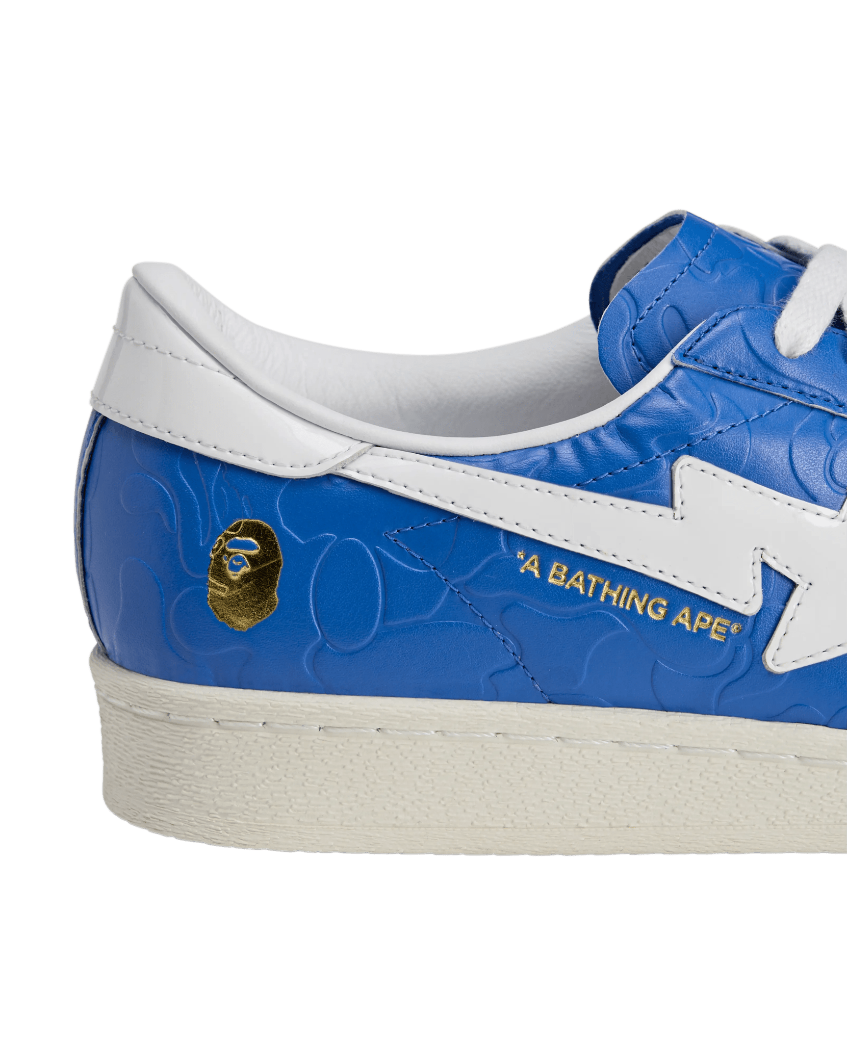 adidas Superstar V x Bape 'Blue' - Patta