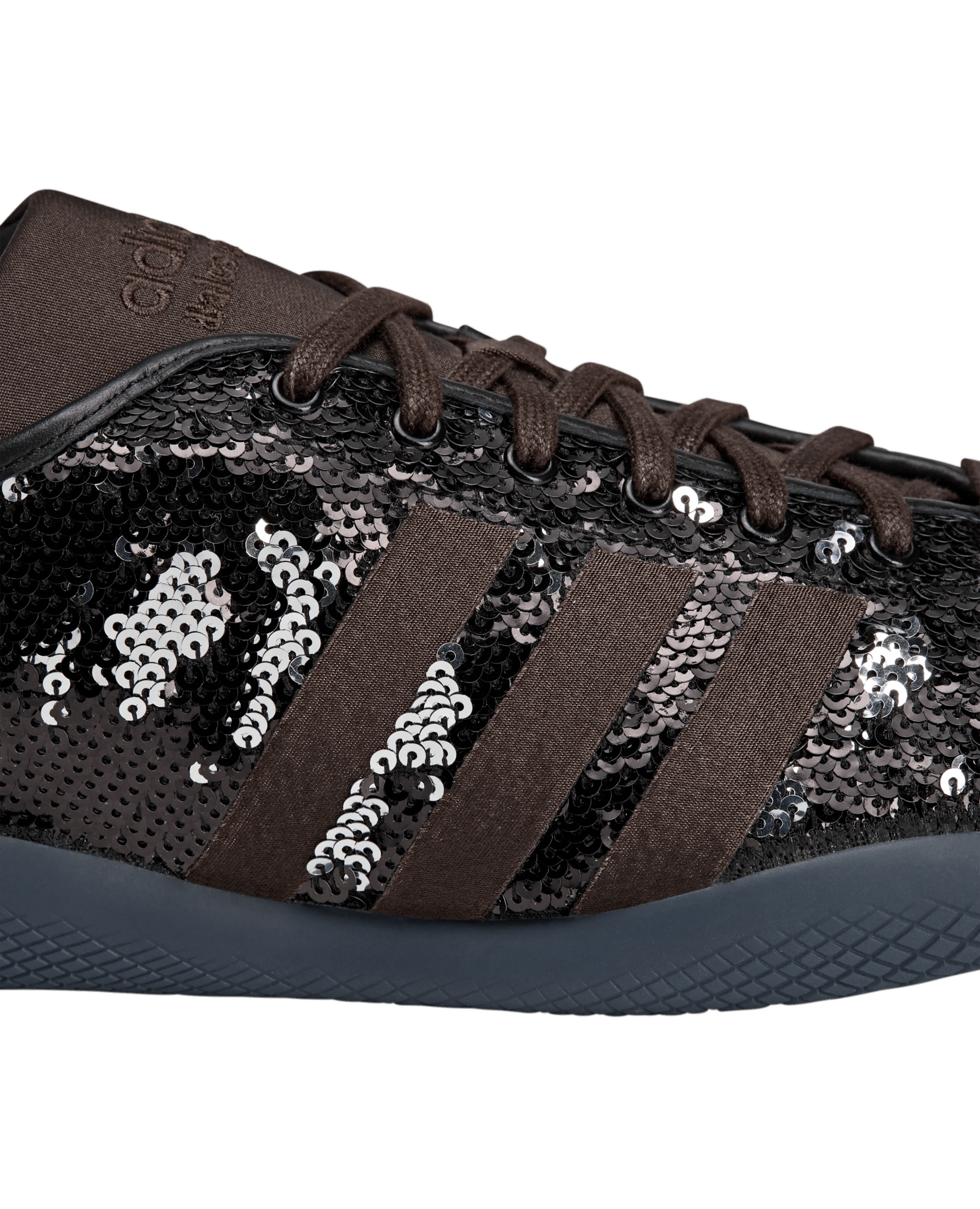 adidas Wales Bonner LO Pro Sequin (Core Black/Silver Met/Dark Brown) - Patta