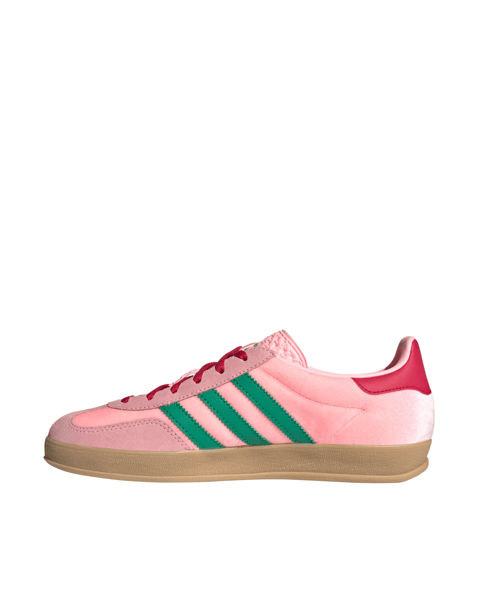 Adidas WMNS Gazelle Indoor (Court Green/Glow Pink/Gum) - Patta