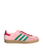 Adidas WMNS Gazelle Indoor (Court Green/Glow Pink/Gum) - Patta
