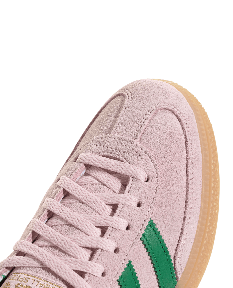 adidas WMNS Handball Spezial (Clear Pink/Green/Gold Metal) - Patta