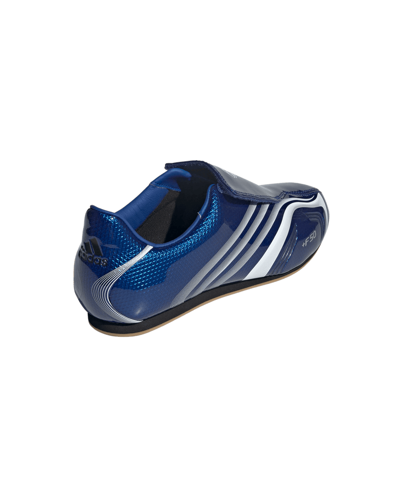adidas WMS Taekwondo F50 Shoes (Team Royal Blue/Footware White/Dark Blue) - Patta