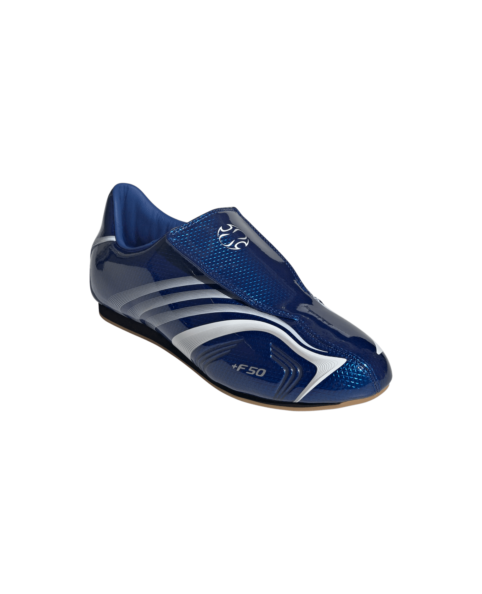 adidas WMS Taekwondo F50 Shoes (Team Royal Blue/Footware White/Dark Blue) - Patta