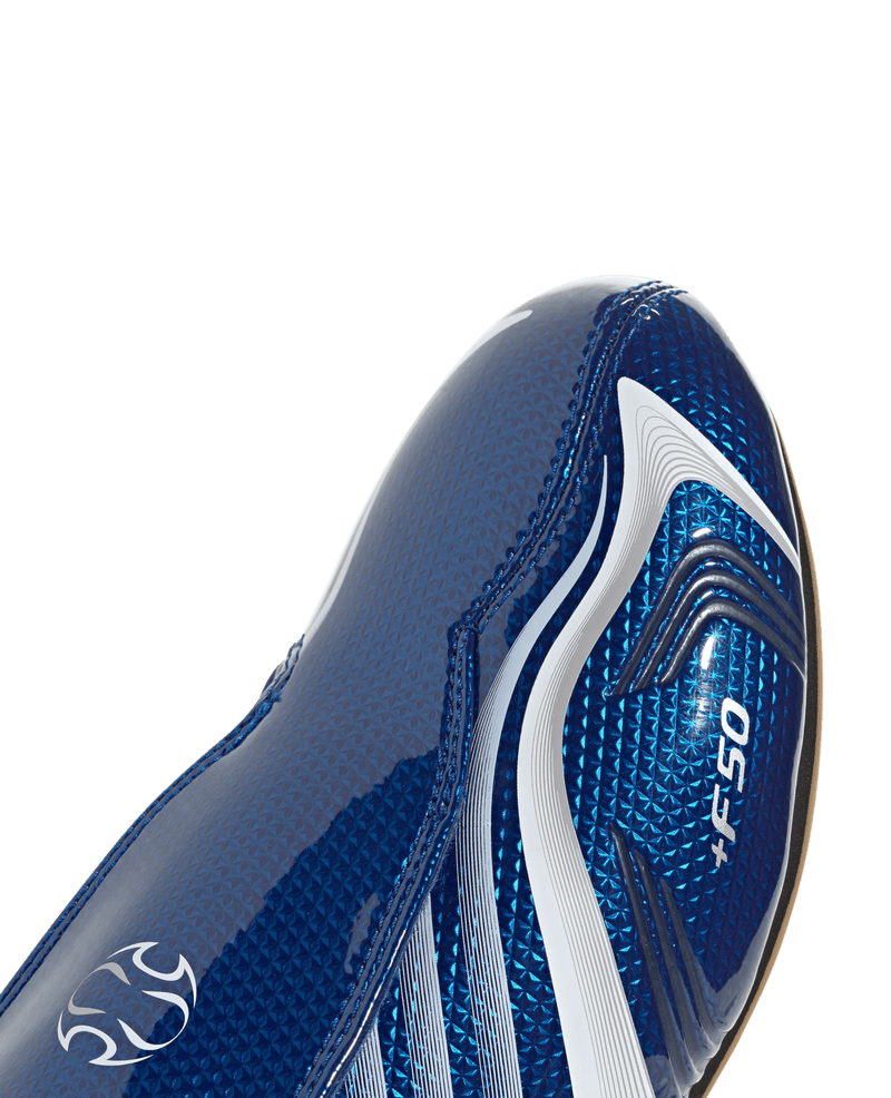 adidas WMS Taekwondo F50 Shoes (Team Royal Blue/Footware White/Dark Blue) - Patta