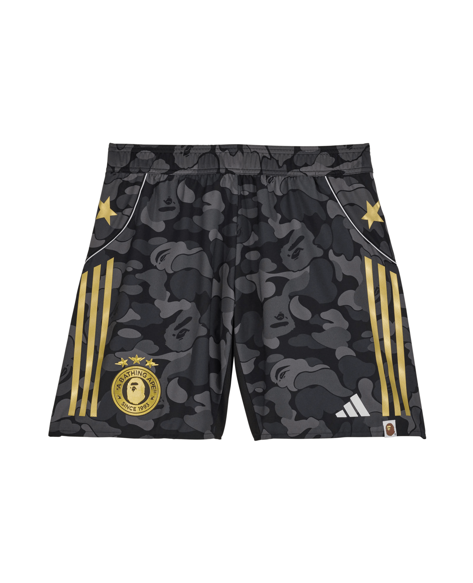 adidas x Bape Football Jersey (Black) - Patta