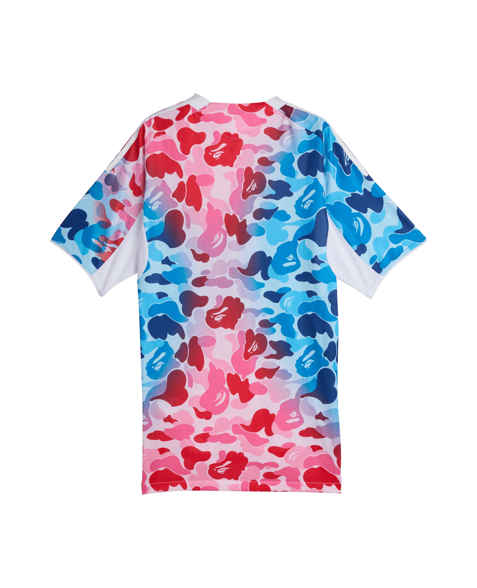 adidas×A BATHING BAPE Shock Blue Jersey Adidas x BAPE FB Jersey Top Shock Blue KR Sizing KA0040 | eBay