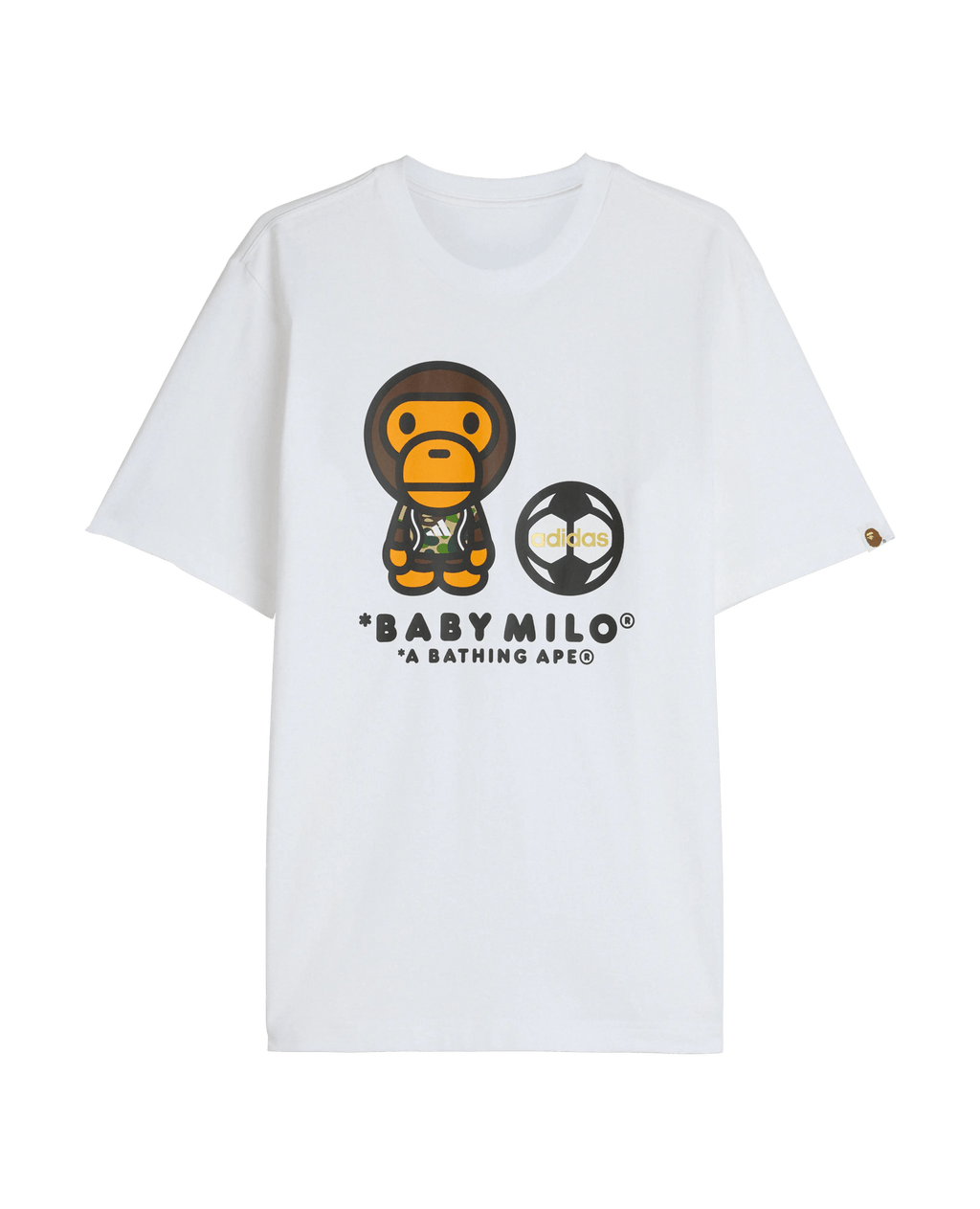 adidas x Bape SSL Milo T (White)