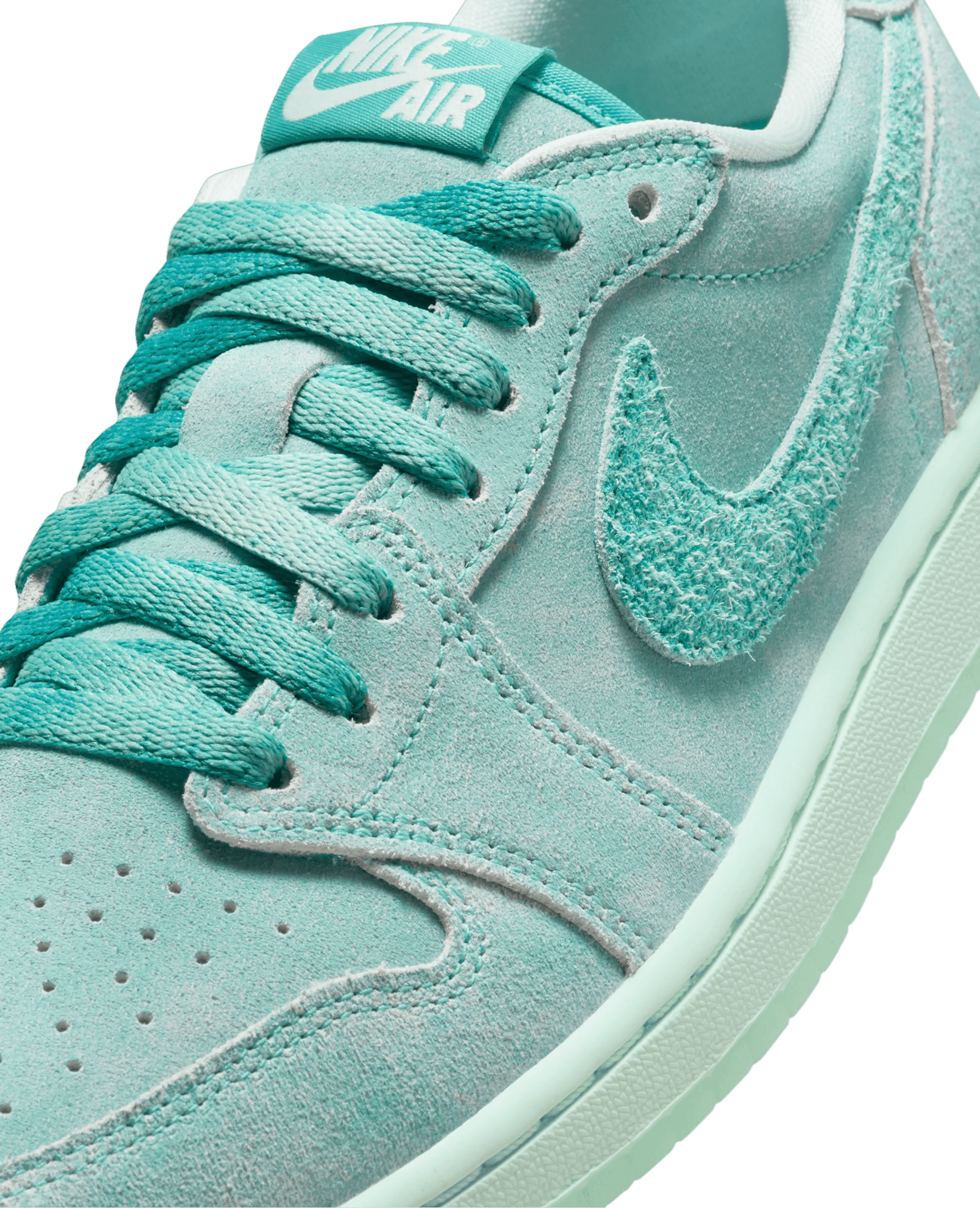 Air Jordan WMNS 1 Retro Low 'Washed Teal' - Patta