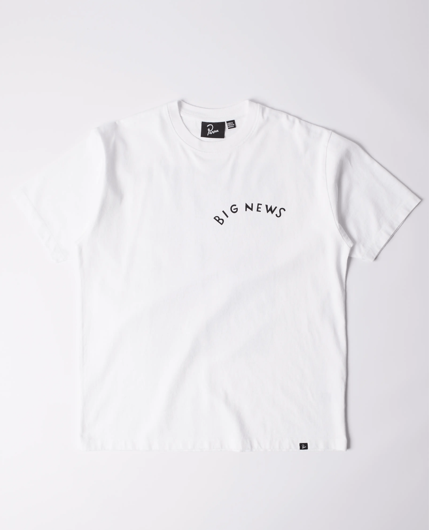 ByParra Big News T-shirt (White) - Patta