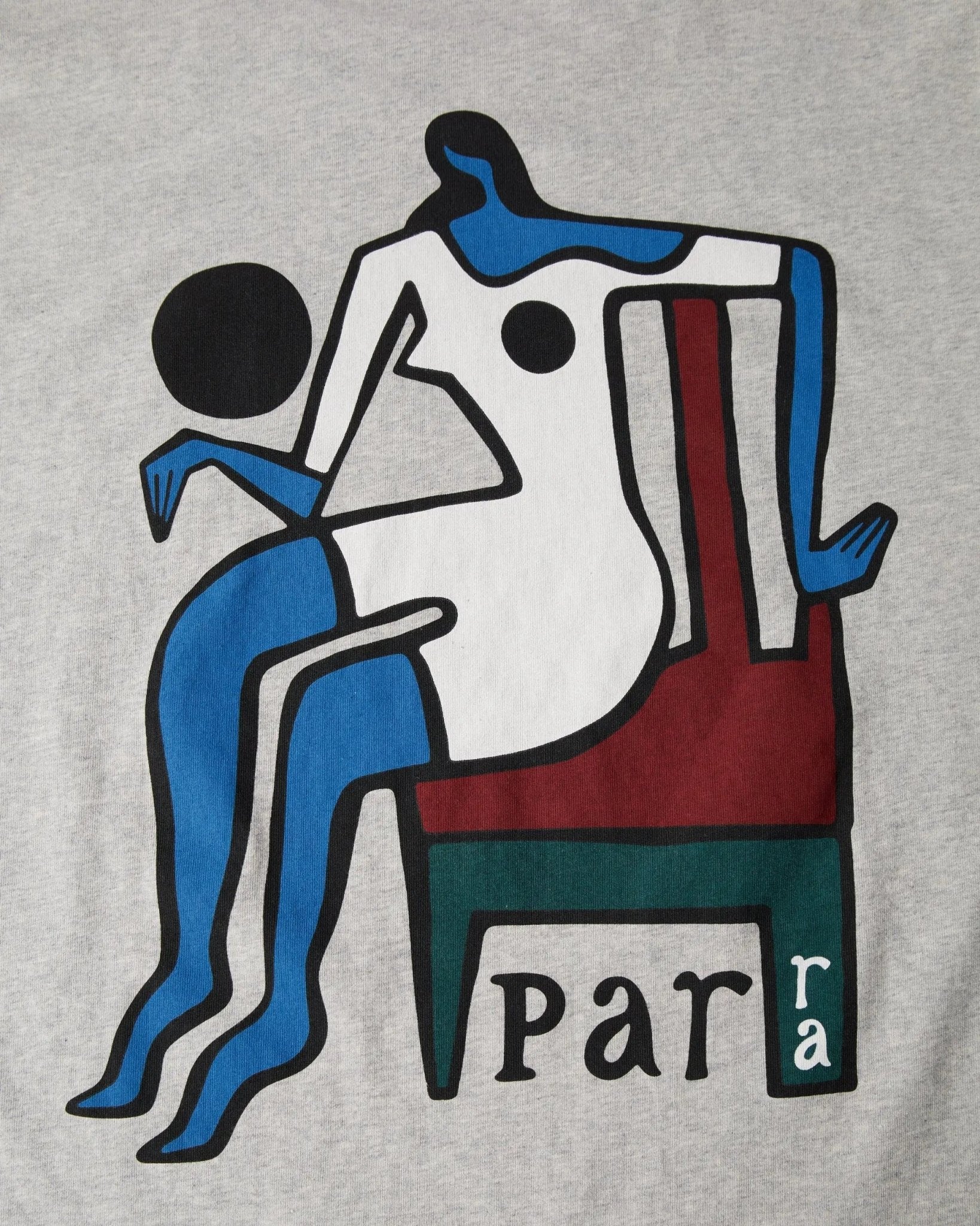 ByParra Chair Baller T-shirt (Heather Grey) - Patta