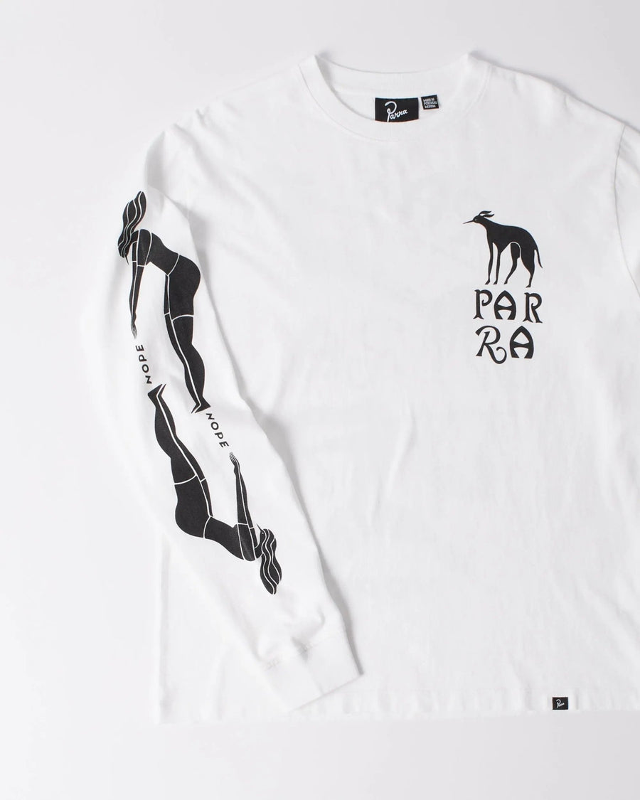 ByParra Dog Training Long Sleeve t-shirt (White) - Patta