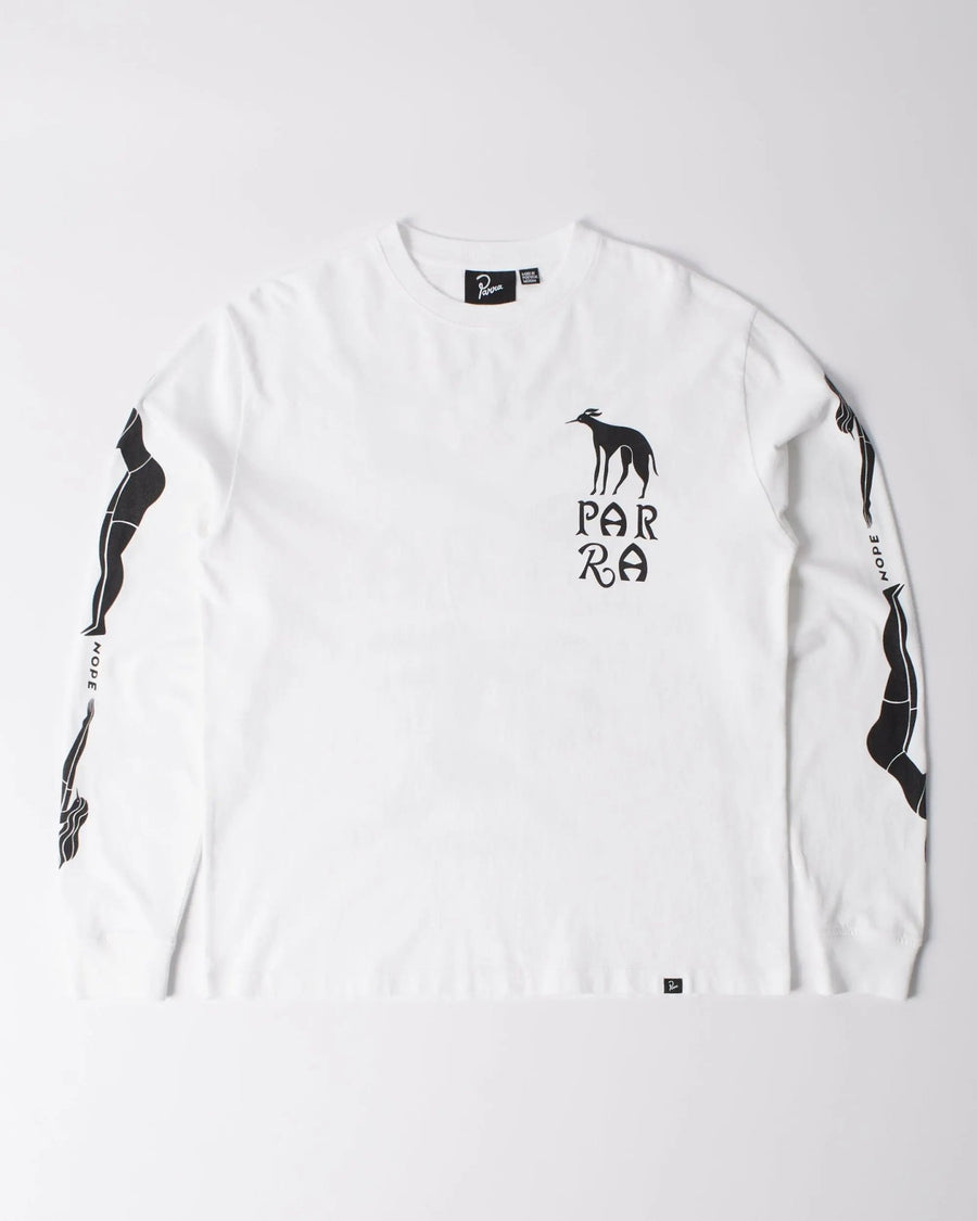 ByParra Dog Training Long Sleeve t-shirt (White) - Patta