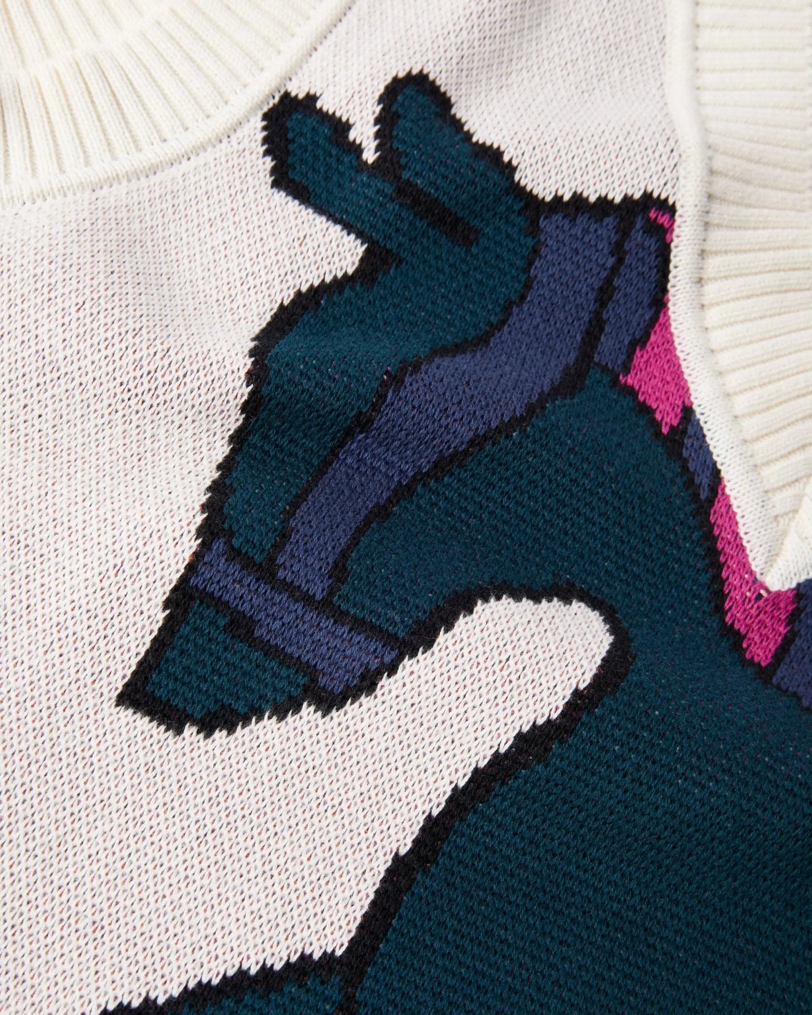 byParra Knitted Horse Knitted Spencer - Patta