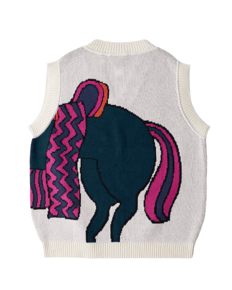 byParra Knitted Horse Knitted Spencer - Patta