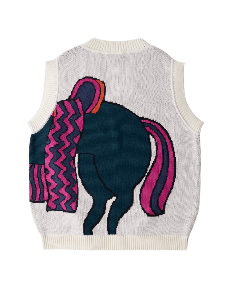 byParra Knitted Horse Knitted Spencer - Patta