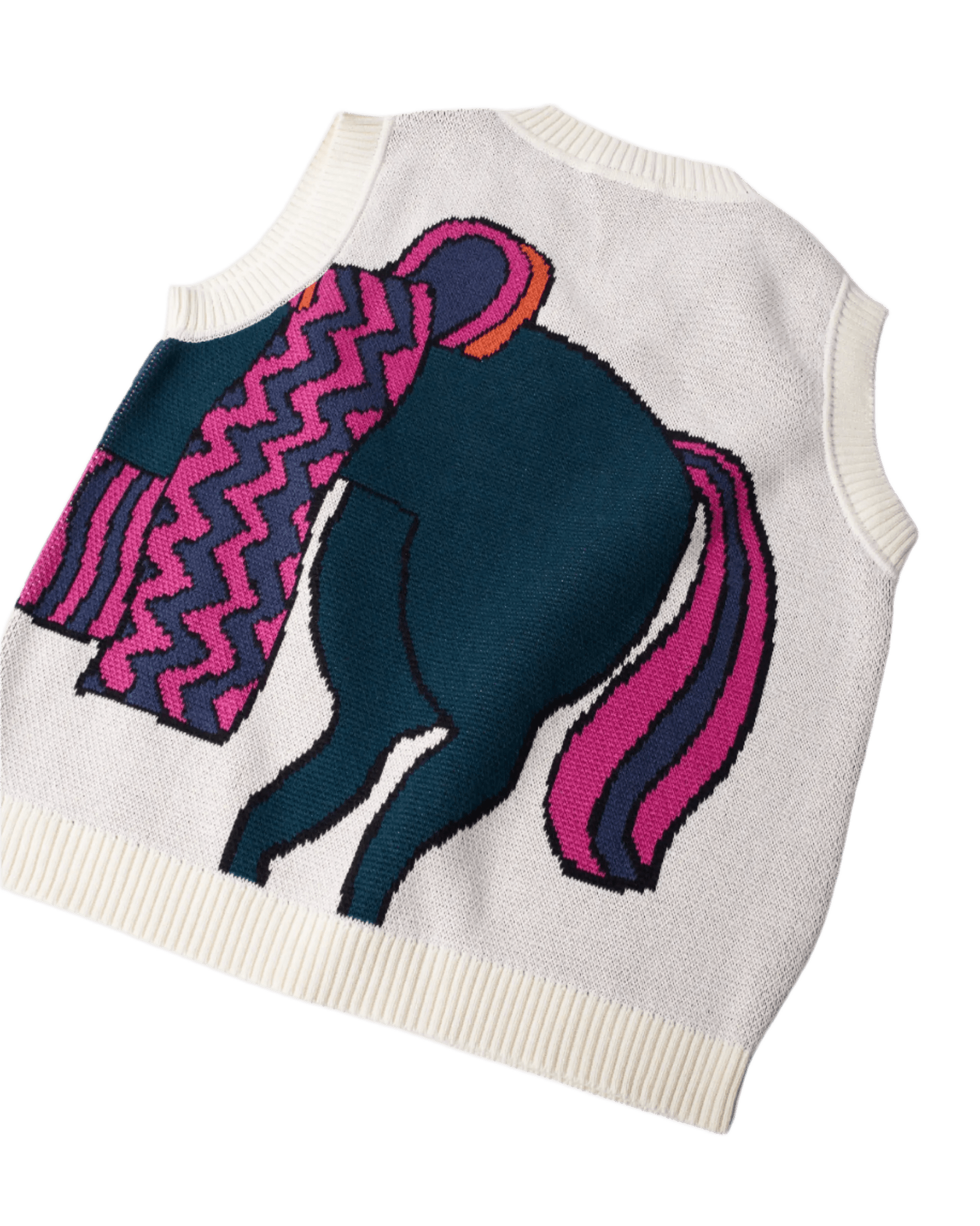 byParra Knitted Horse Knitted Spencer - Patta