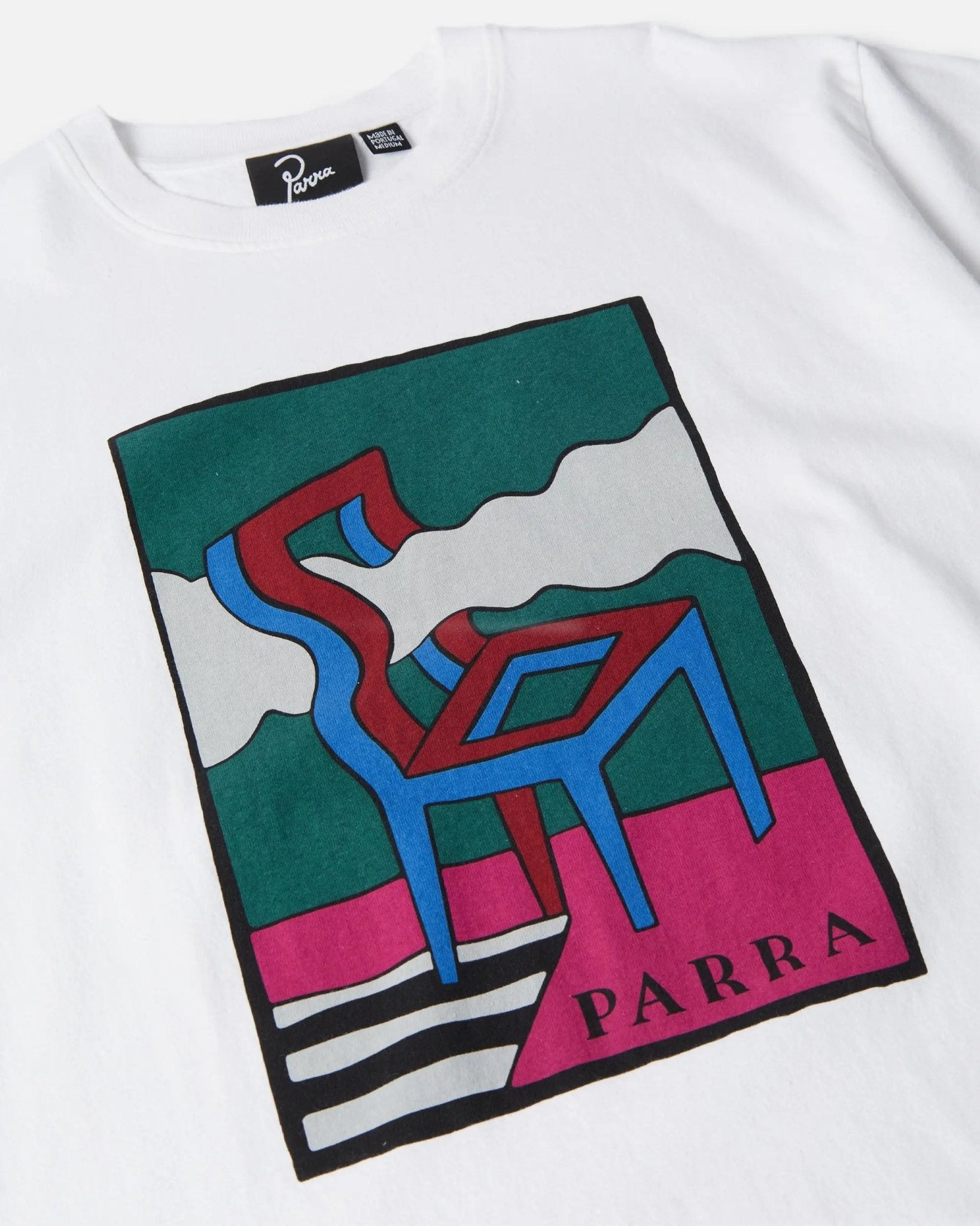 ByParra Smoke Chair T-shirt (White) - Patta