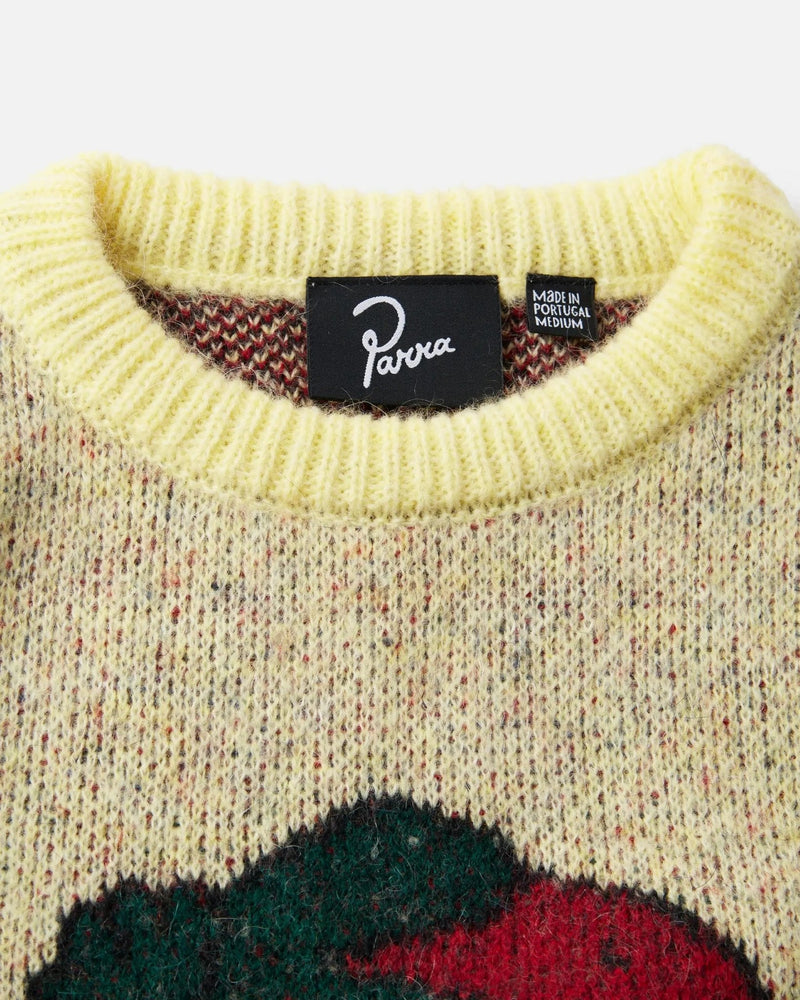 byParra Stupid Strawberry Knitted Pullover - Patta