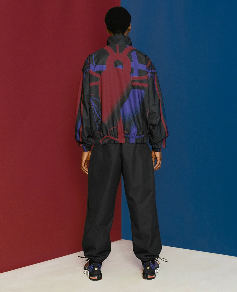 FCB x Patta Culers del Món Track Jacket (Black/White) - Patta