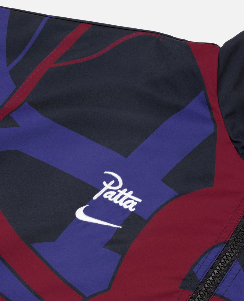 FCB x Patta Culers del Món Track Jacket (Black/White) - Patta