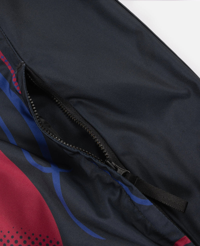 FCB x Patta Culers del Món Track Jacket (Black/White) - Patta