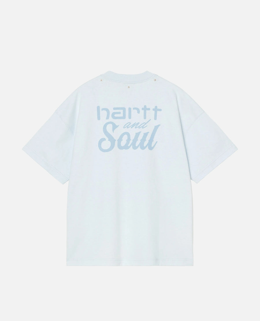 Patta x Carhartt Hartt And Soul T-Shirt (Light Blue) Patta x Carhartt