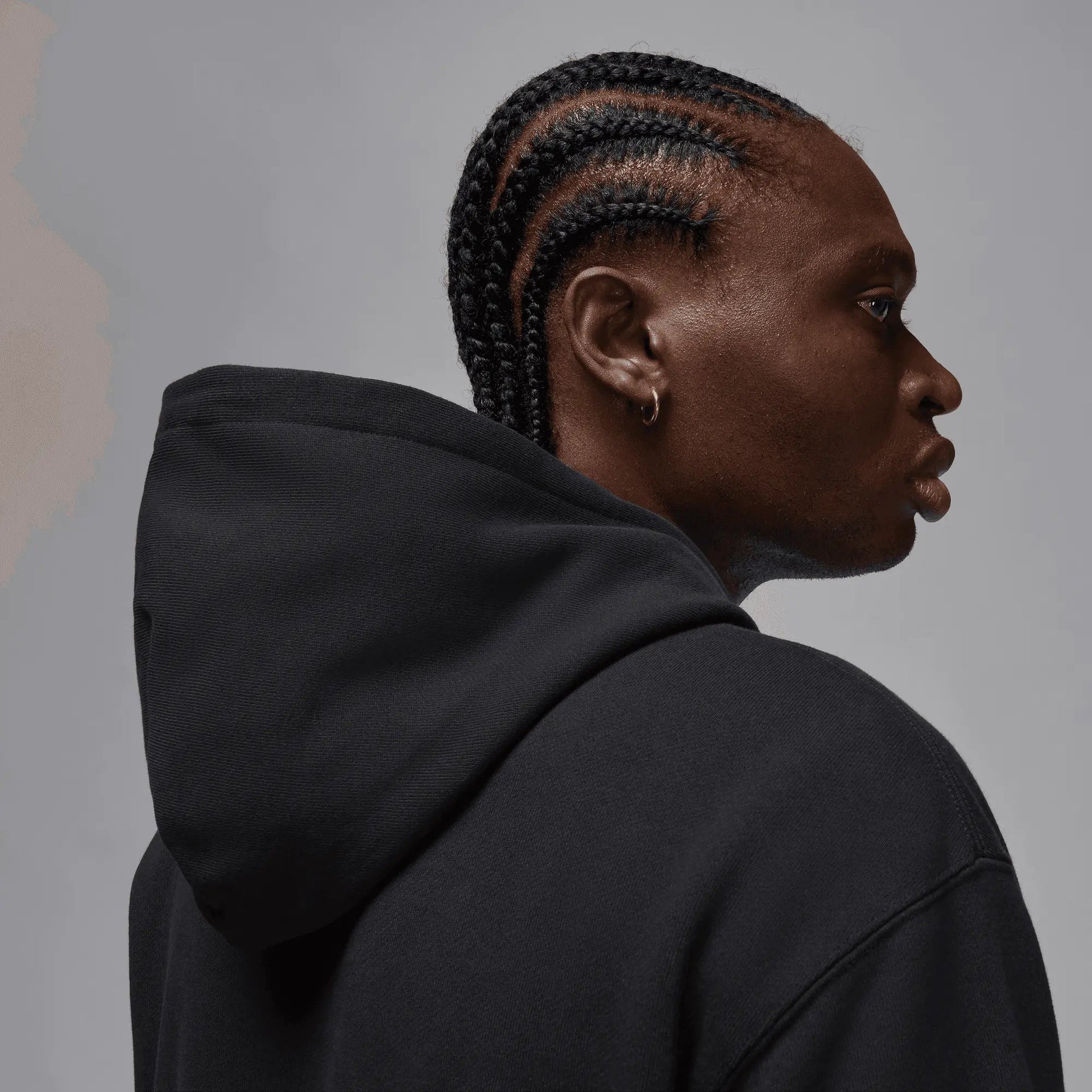 Jordan x Awake NY Full - Zip Fleece Hoodie (Black/University Red) - Patta