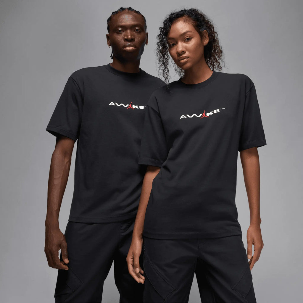   x Awake NY コラボシャツ M Jordan x Awake NY T-Shirt (Black/ White/ University Red) - Patta