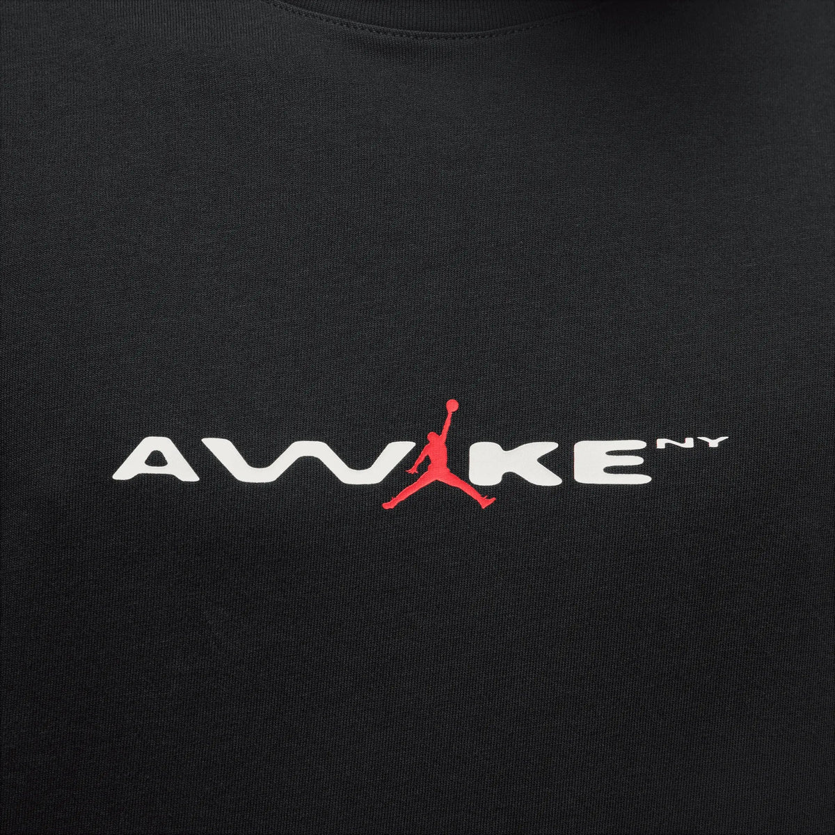 Jordan x Awake NY T-Shirt (Black/ White/ University Red) - Patta