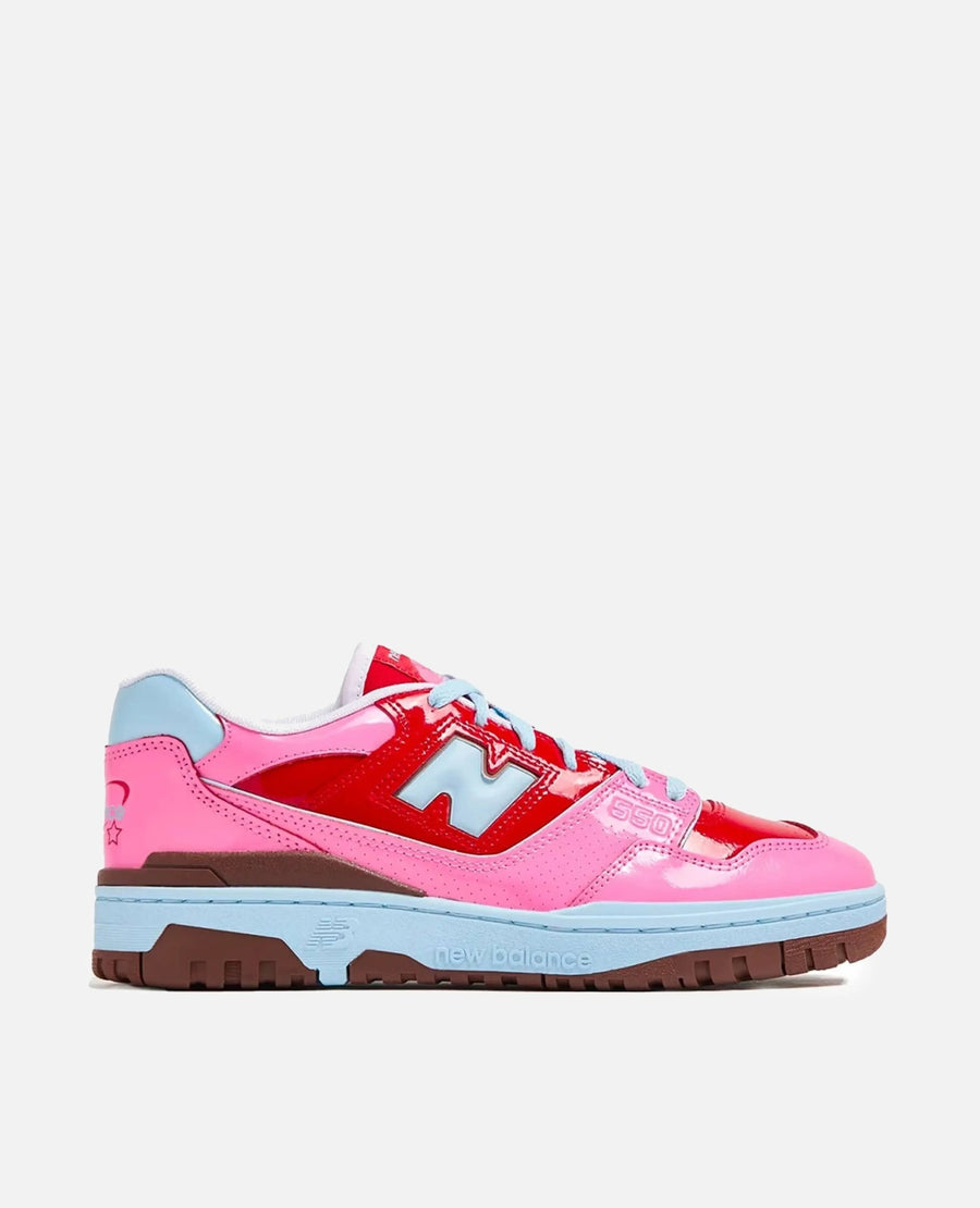 New Balance 550 (Red/Pink/Brown) - Patta