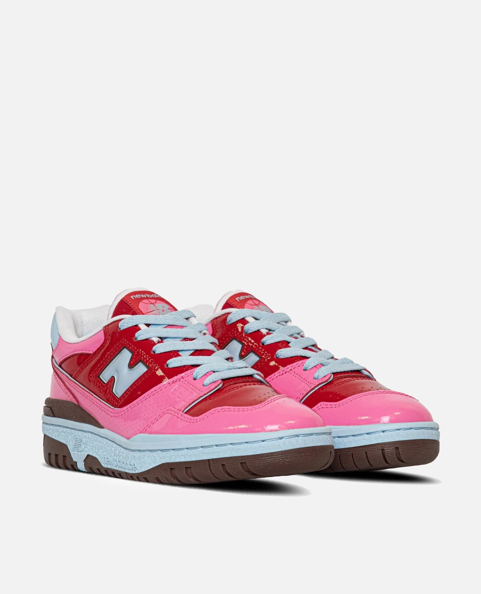 New Balance 550 (Red/Pink/Brown) - Patta