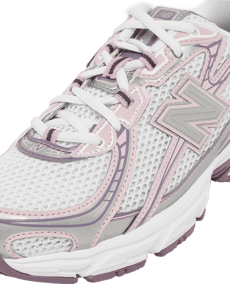 New Balance 740 (Wine/White/Rose Sugar/Silver Metallic) - Patta