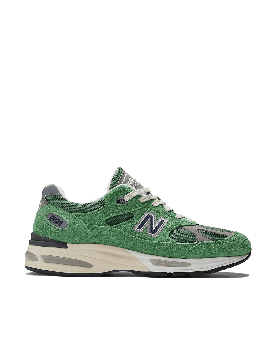 New Balance 991v2 Made in UK 'Mineral Green' - Patta