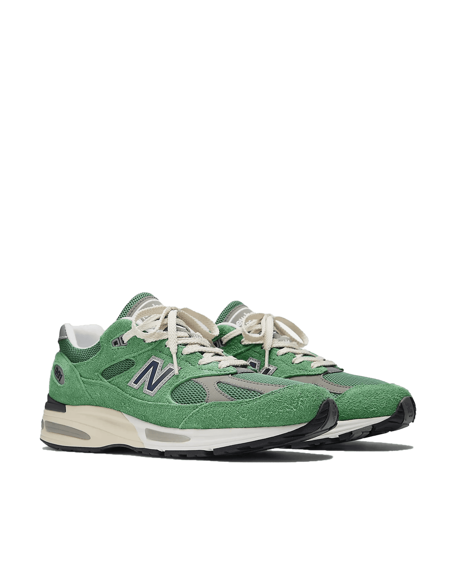 New Balance 991v2 Made in UK 'Mineral Green' - Patta