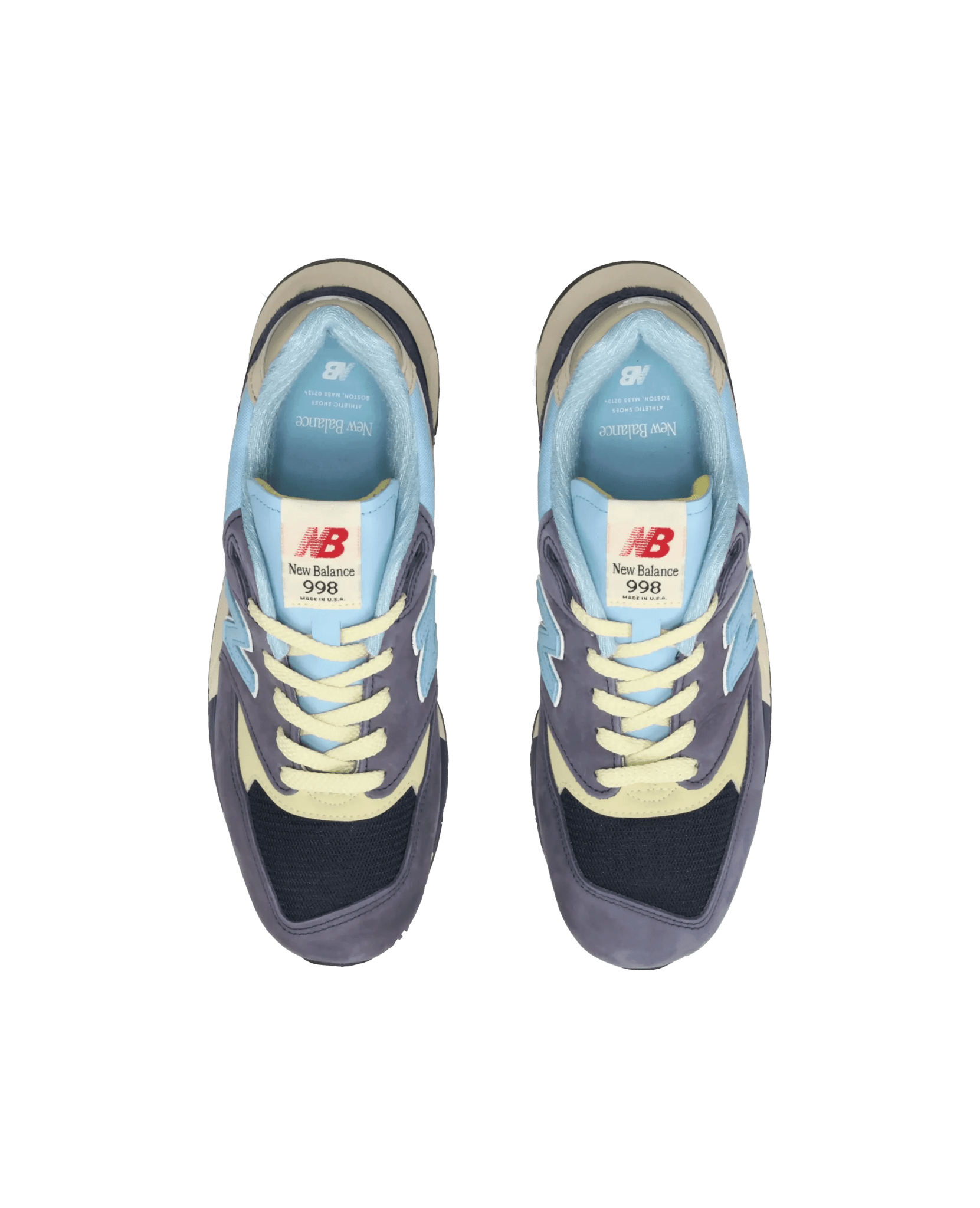 New balance 998 Made in USA (Navy Chrome Blue) Patta