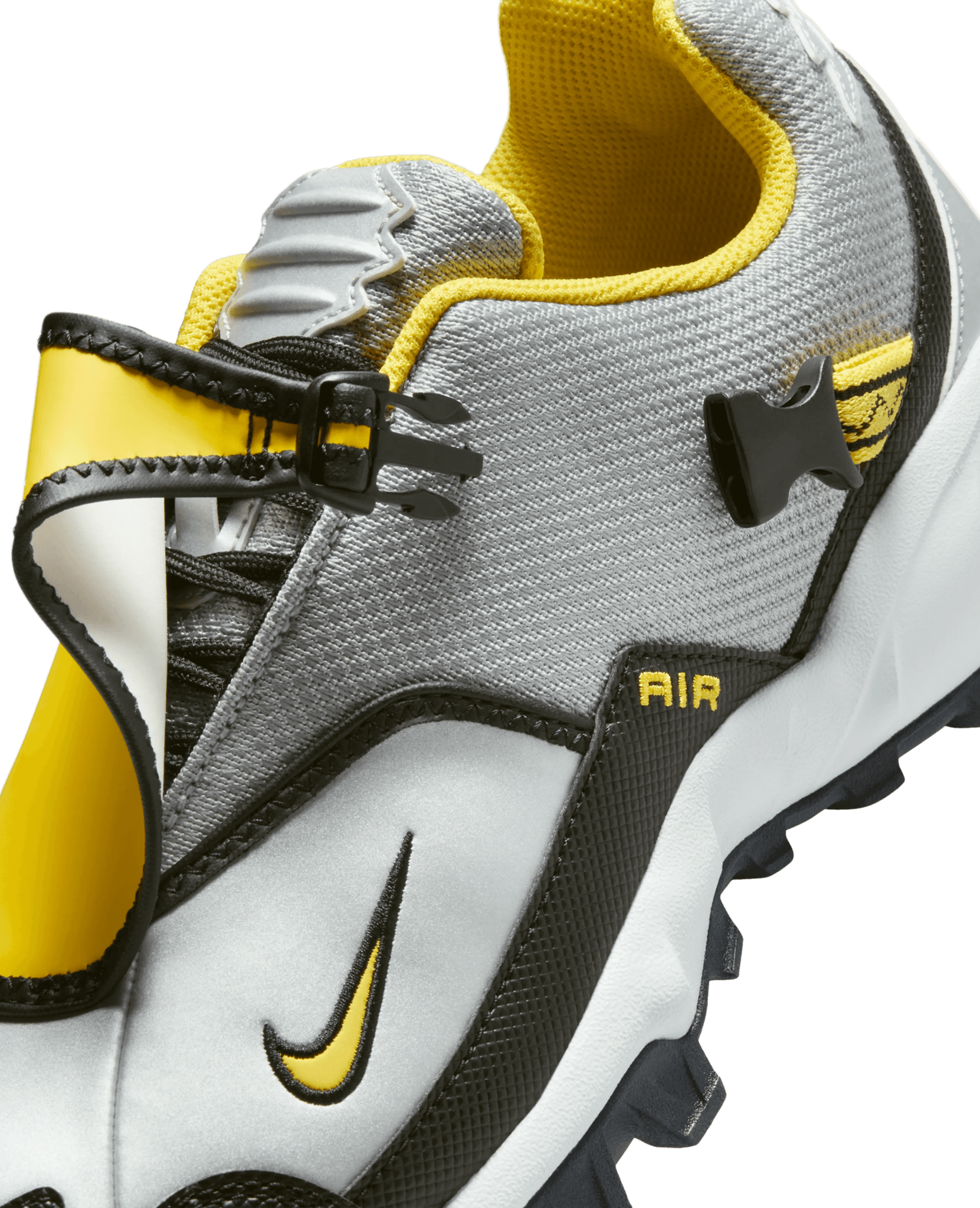 Nike ACG Phassad (Black/Yellow Zest - Metalic Silver) - Patta