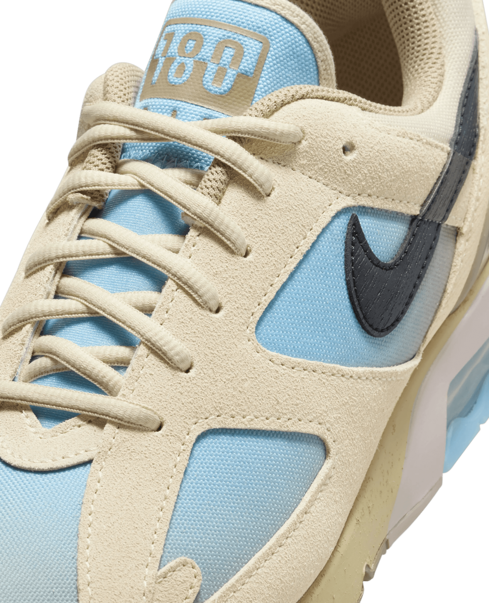 Nike Air 180 (LT Khali/Black - Team Gold - Psychic Blue) - Patta