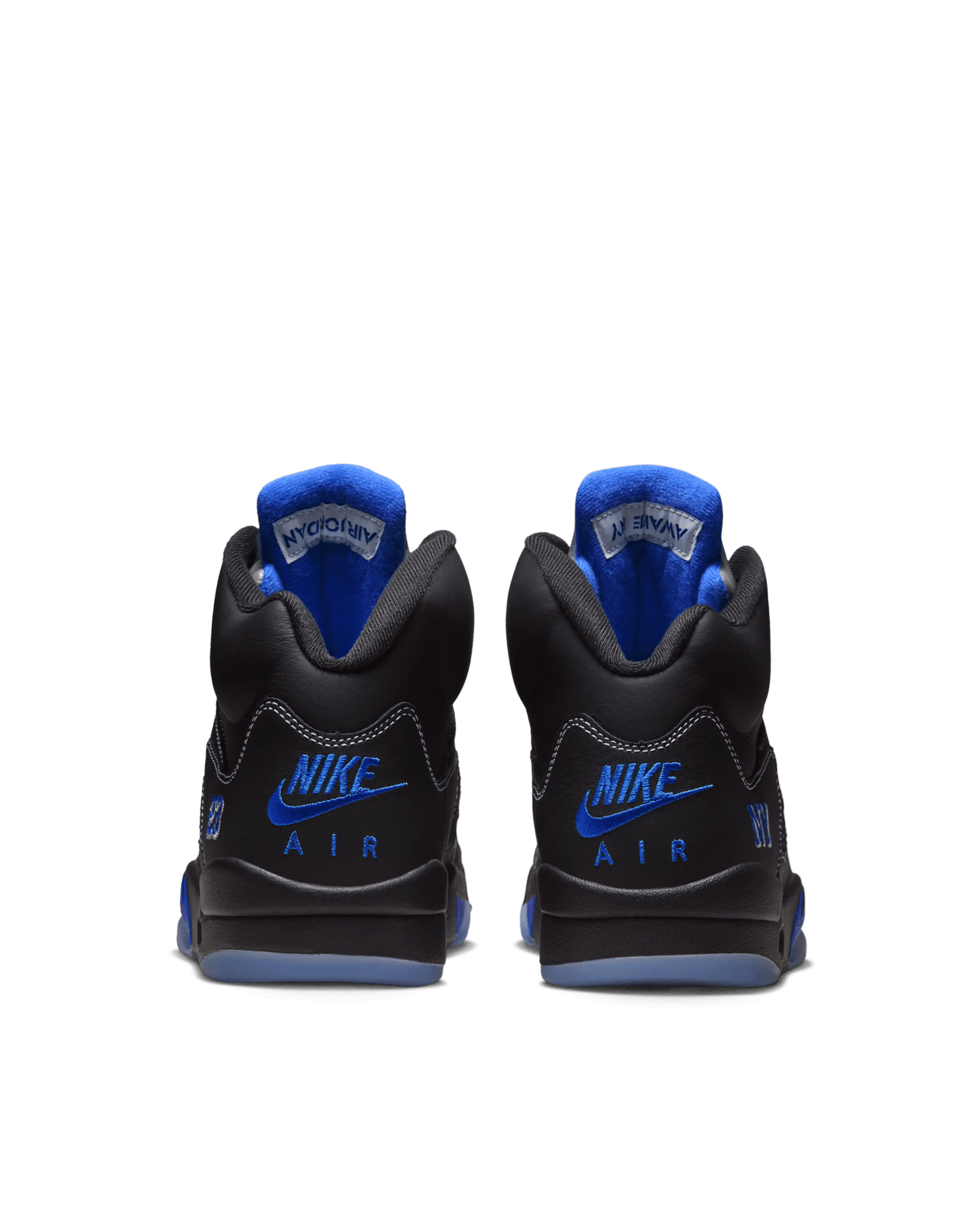 Nike Air Jordan 5 Retro OG SP (Black/Racer Blue - Metallic/Silver/Silve/White/Clear) - Patta