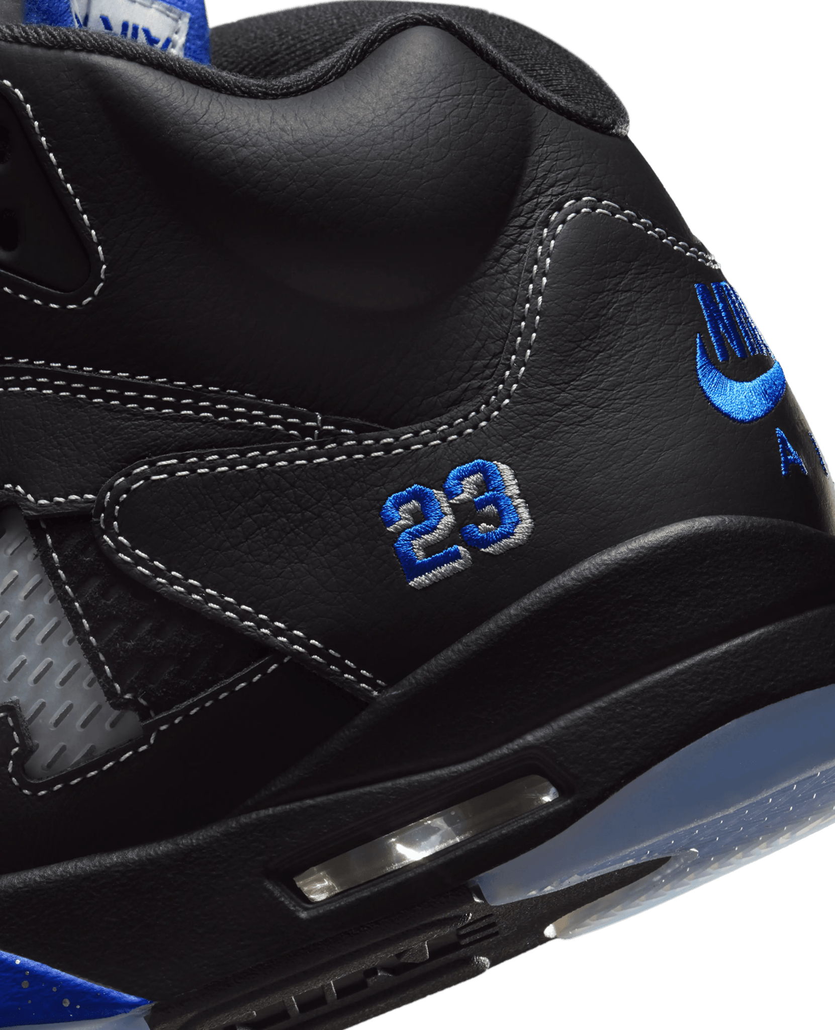 Nike Air Jordan 5 Retro OG SP (Black/Racer Blue - Metallic/Silver/Silve/White/Clear) - Patta