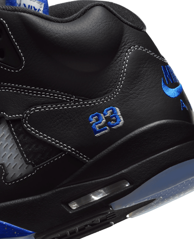 Nike Air Jordan 5 Retro OG SP (Black/Racer Blue - Metallic/Silver/Silve/White/Clear) - Patta