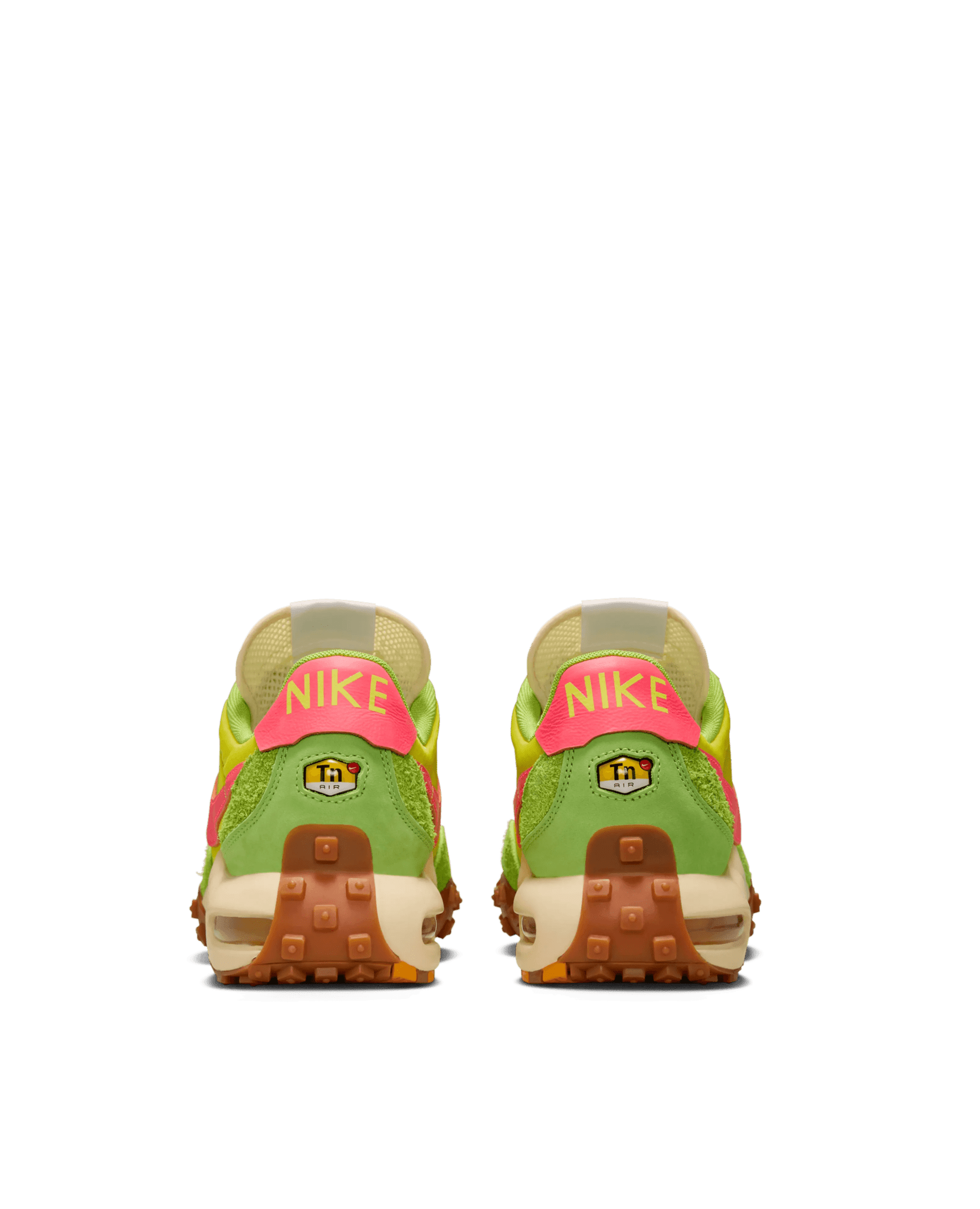 Nike Air Max Waffle SP (Electrolime/Flash Crimson - Gum Med Brown) - Patta