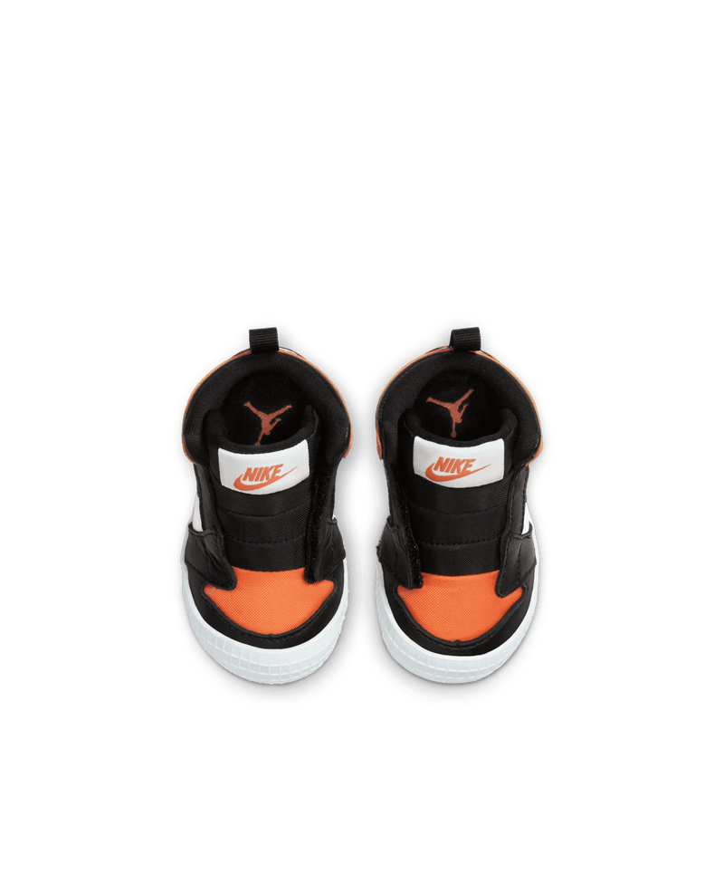 Nike Jordan 1 Crib Bootie (Sail/Black - Starfish) - Patta