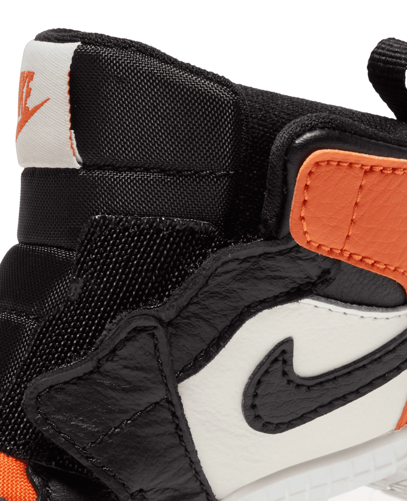 Nike Jordan 1 Crib Bootie (Sail/Black - Starfish) - Patta