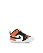 Nike Jordan 1 Crib Bootie (Sail/Black - Starfish) - Patta