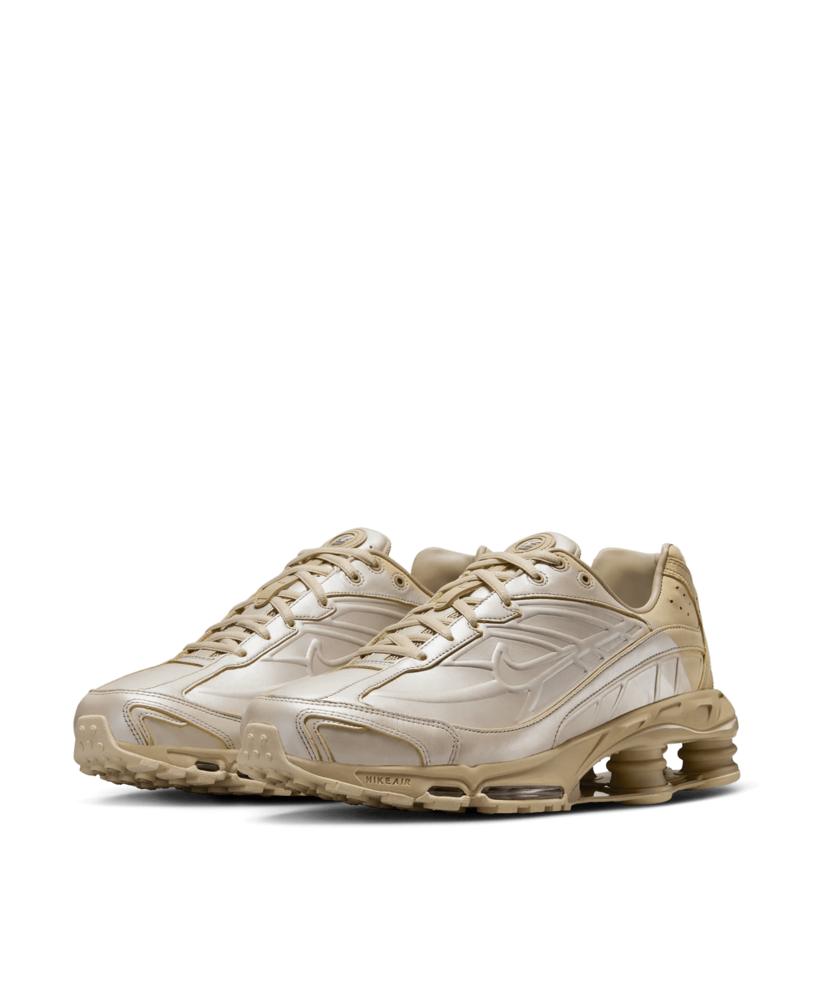 Nike Shox Ride 2 PRM (Metalic Silver/LT Khaki - Desert Khaki) - Patta