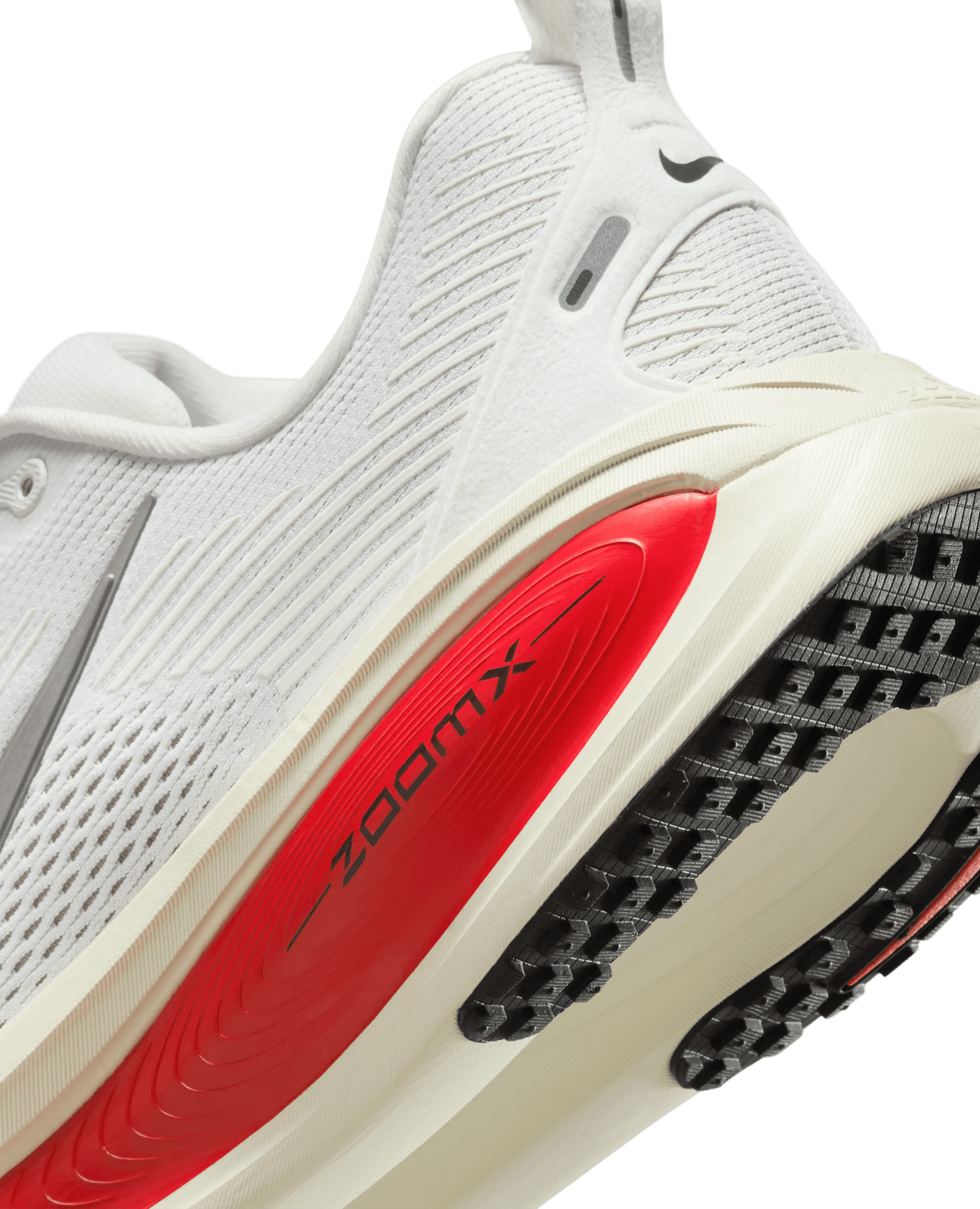 Nike Vomero 18 (Platinum Tint/MTLC Pewter - Siren Red) - Patta